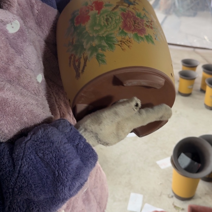 紫砂花盆紫砂花盆口径24/24