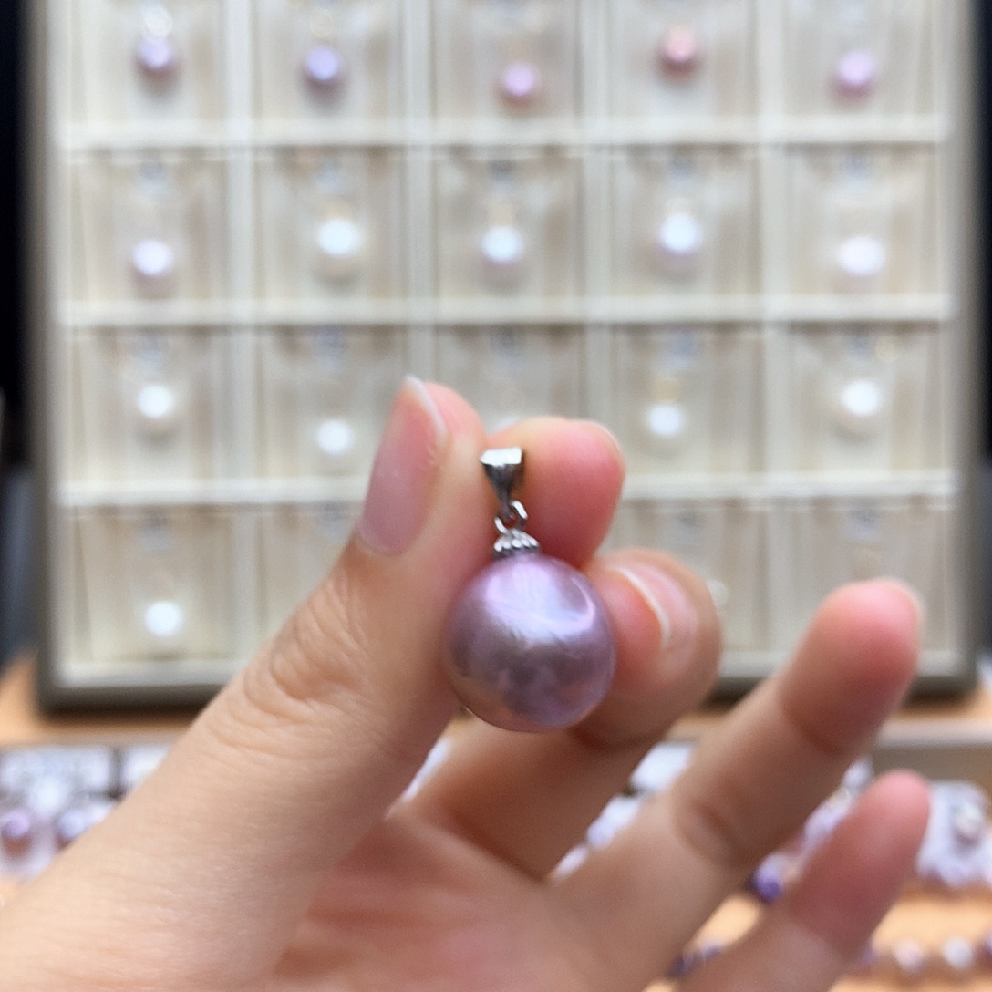 吊坠(不含链)合金淡水珍珠