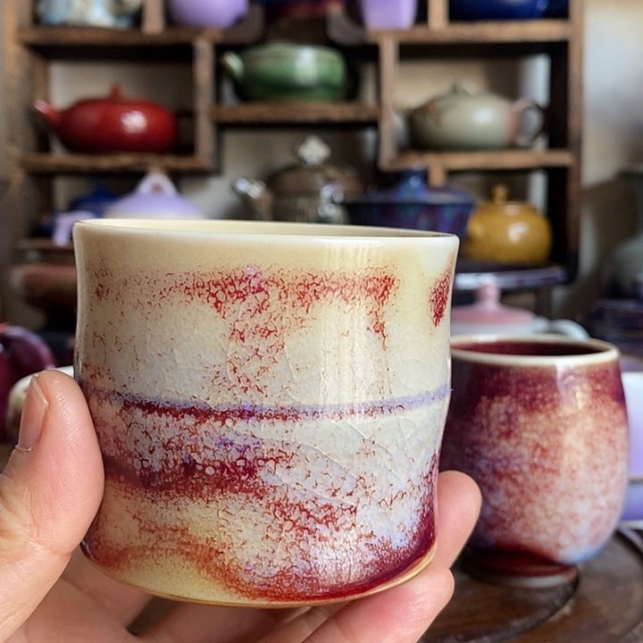 中国神后钧瓷茶具