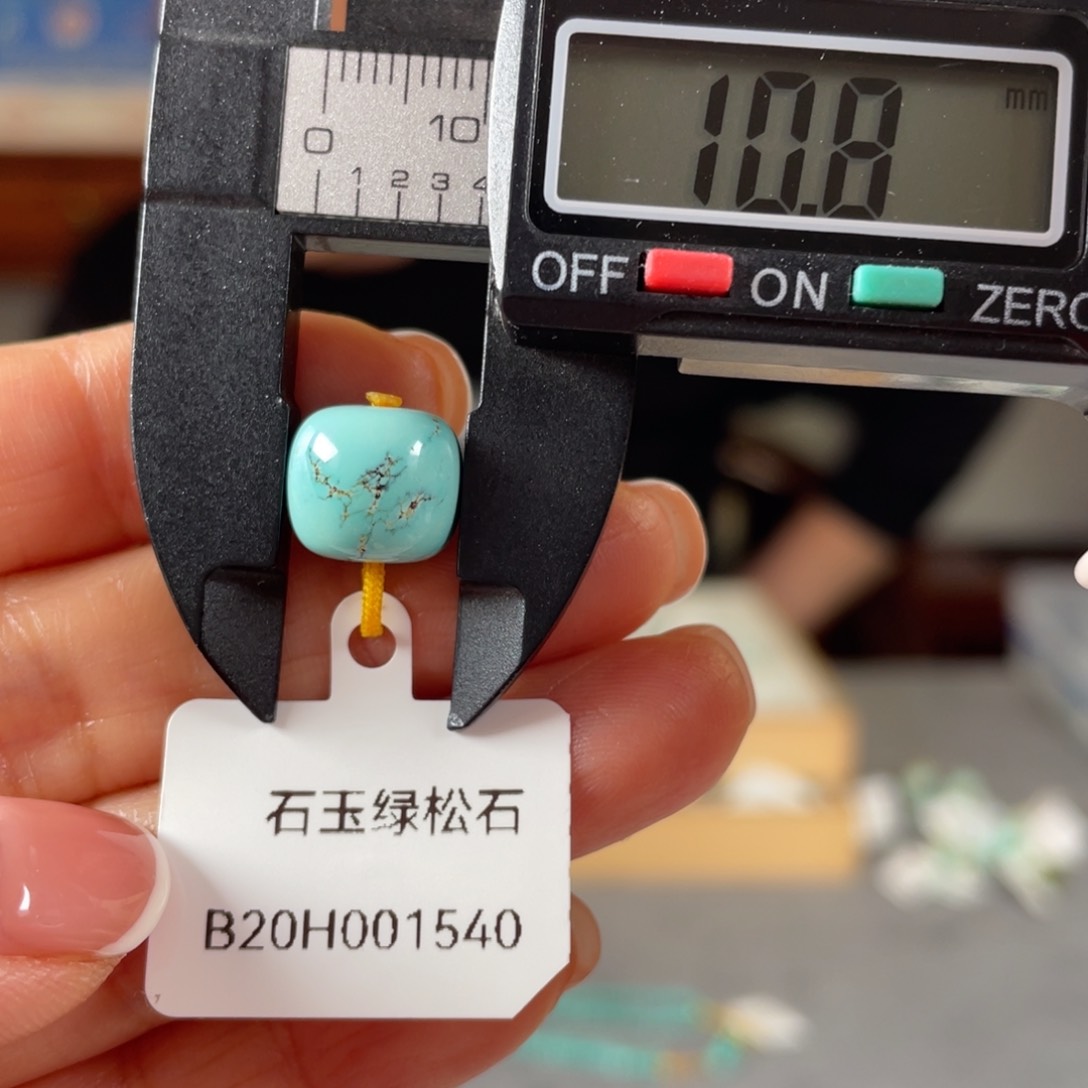 绿松石未镶嵌颈饰