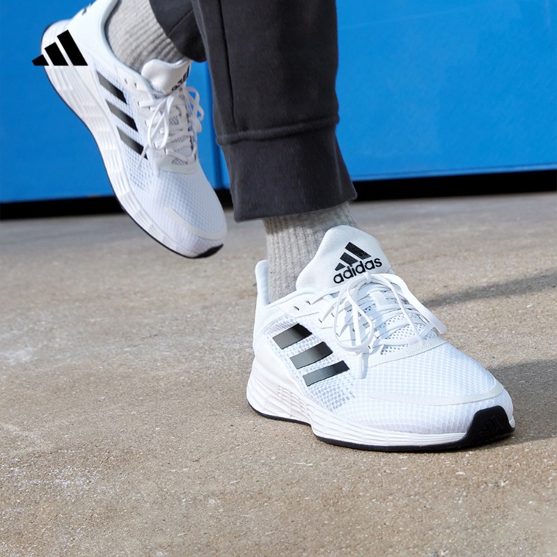 阿迪达斯 DURAMO SL春季男女人生跑鞋休闲运动鞋 adidas JQ9715