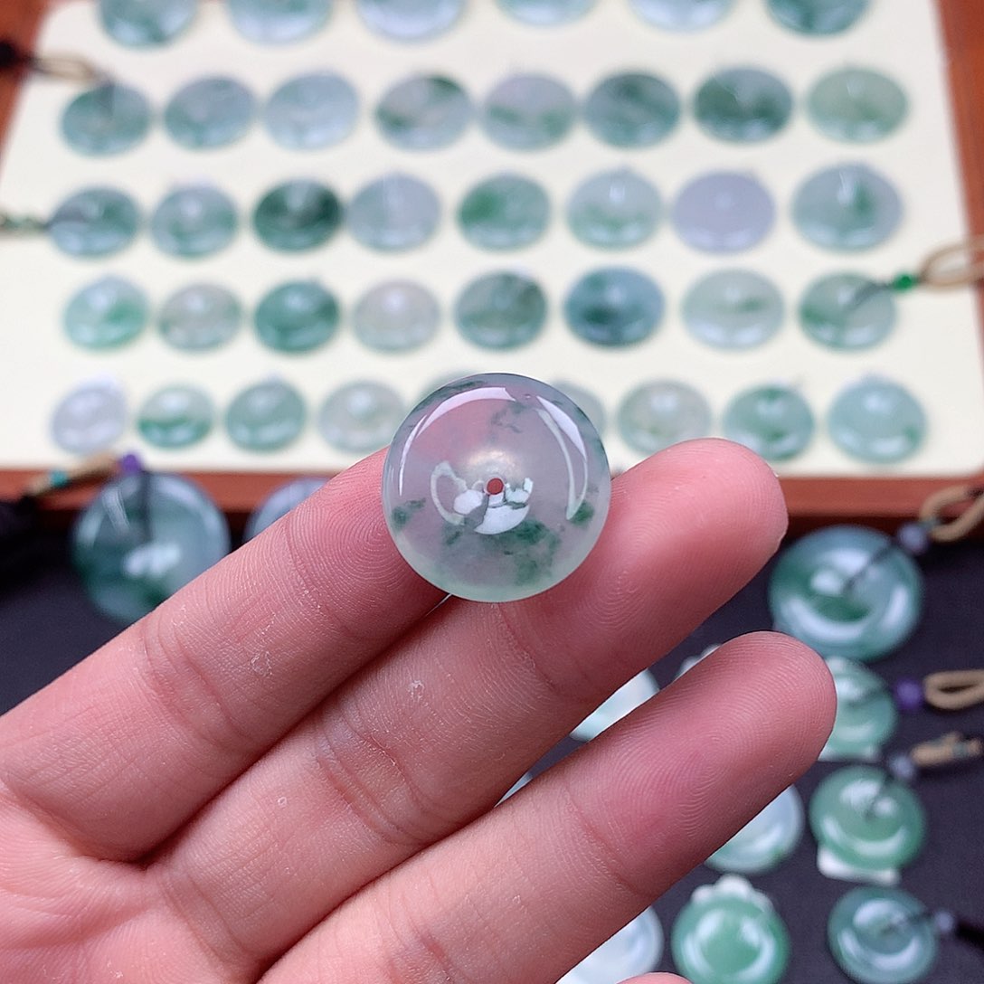 颈饰未镶嵌翡翠14 尺寸20-5.5