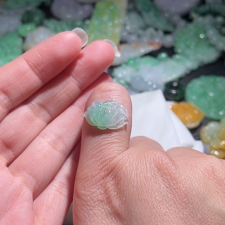 颈饰未镶嵌翡翠流*雨天