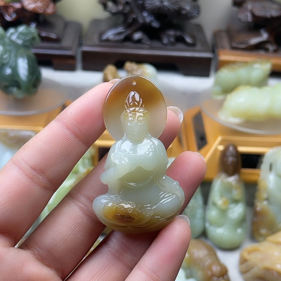 【闪购商品】和田玉未镶嵌挂件