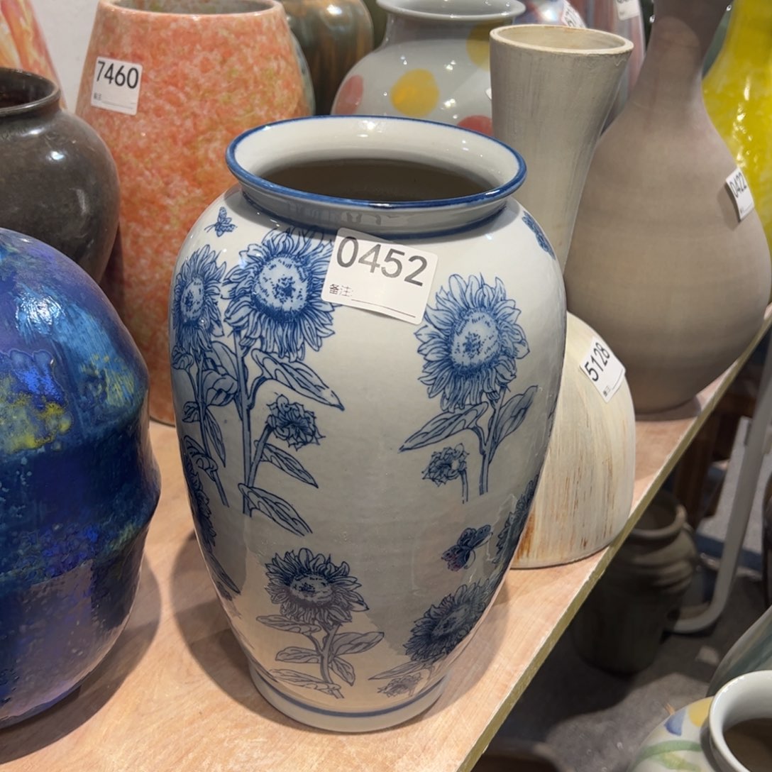 瓷片0452高29口10.5默认无孔的