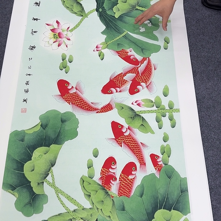 国画手绘国画作品