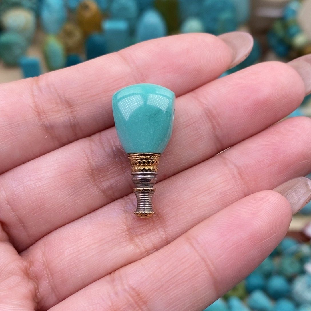 绿松石珠宝奇石未镶嵌