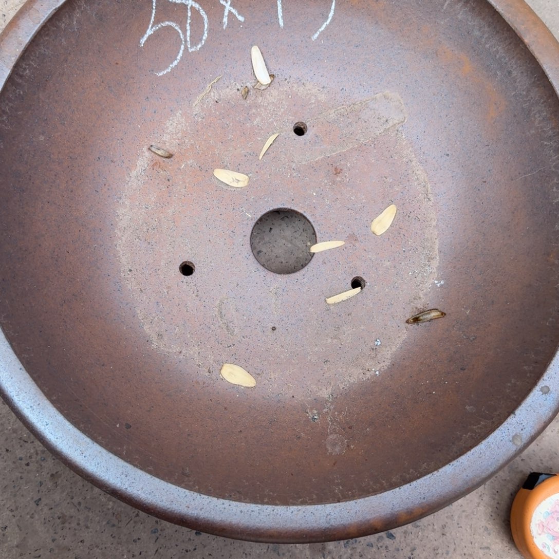 许***人高温老段泥三足碗盆5个