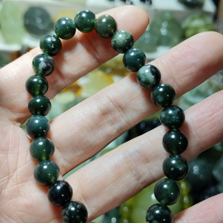 岫玉手串款式未镶嵌