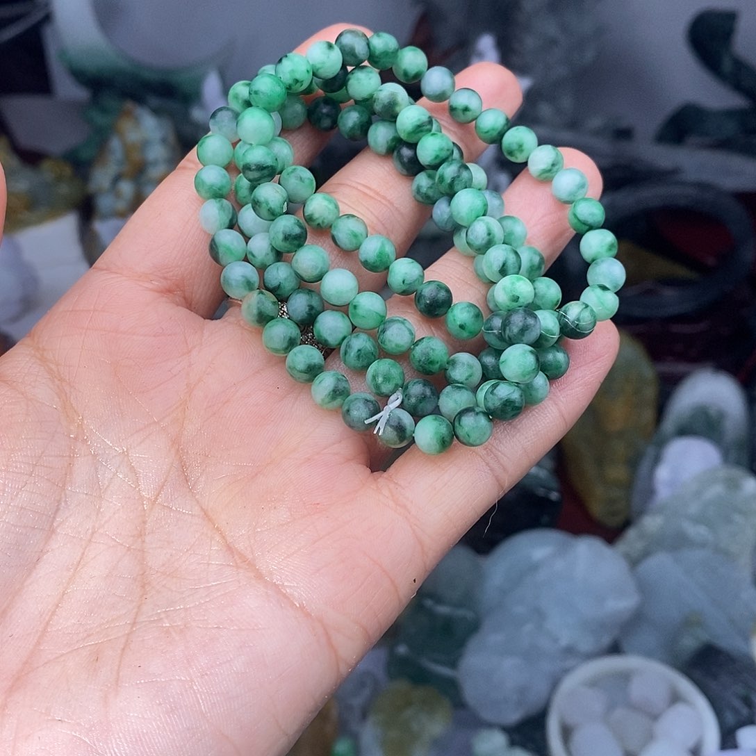 定制翡翠未镶嵌翡翠珠子