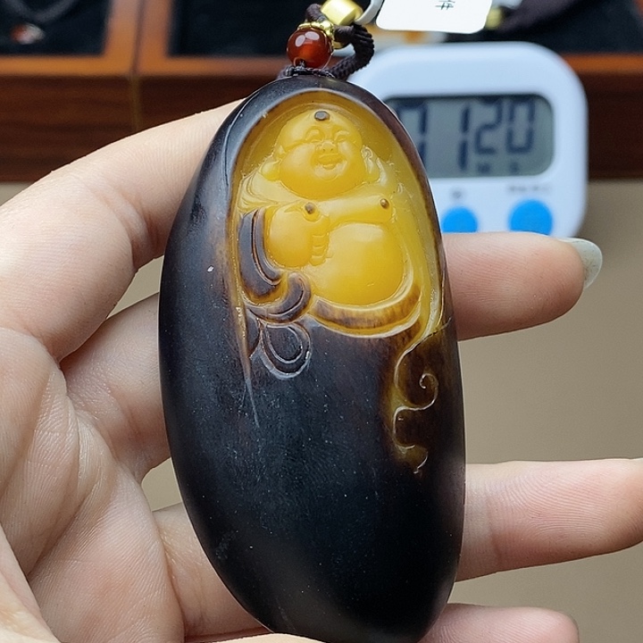 和田玉挂件未镶嵌9****8F