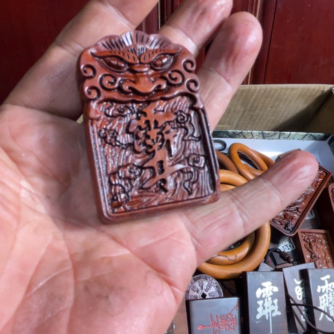 枣木雷击枣木雕刻紫薇