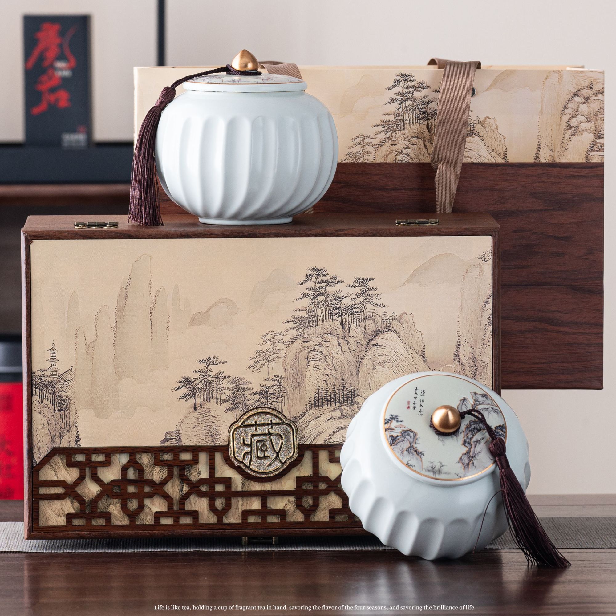 【顺丰包邮】毛尖绿茶2025新茶叶绿茶250g礼盒装茶礼 藏