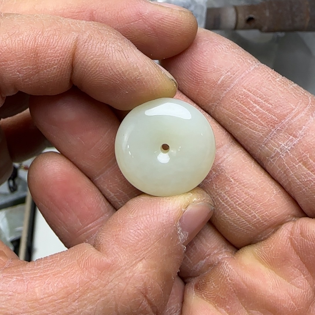 和田玉未镶嵌颈饰且末24