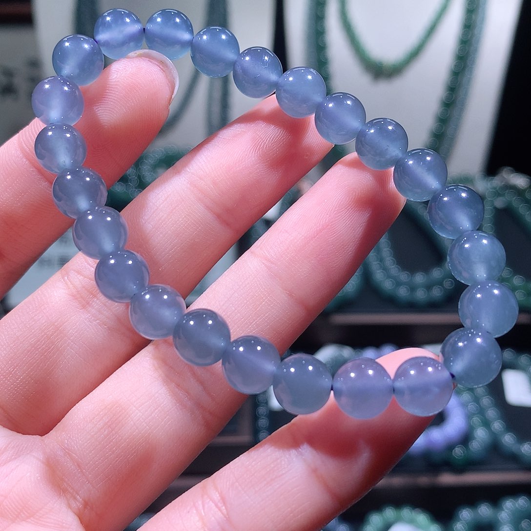 未镶嵌手链翡翠天然a货翡翠手串8