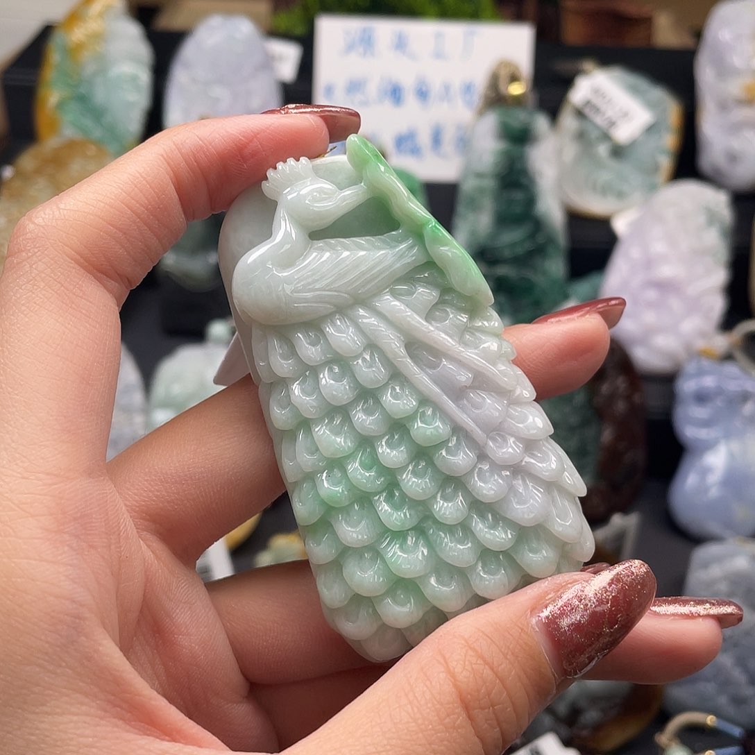 翡翠吊坠(不含链)未镶嵌