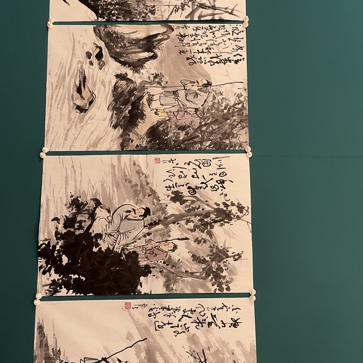 国画雷公老师作品画作