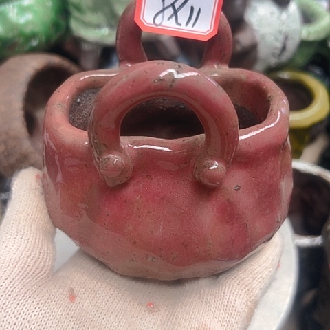 粗陶花盆手工花盆制作就这样