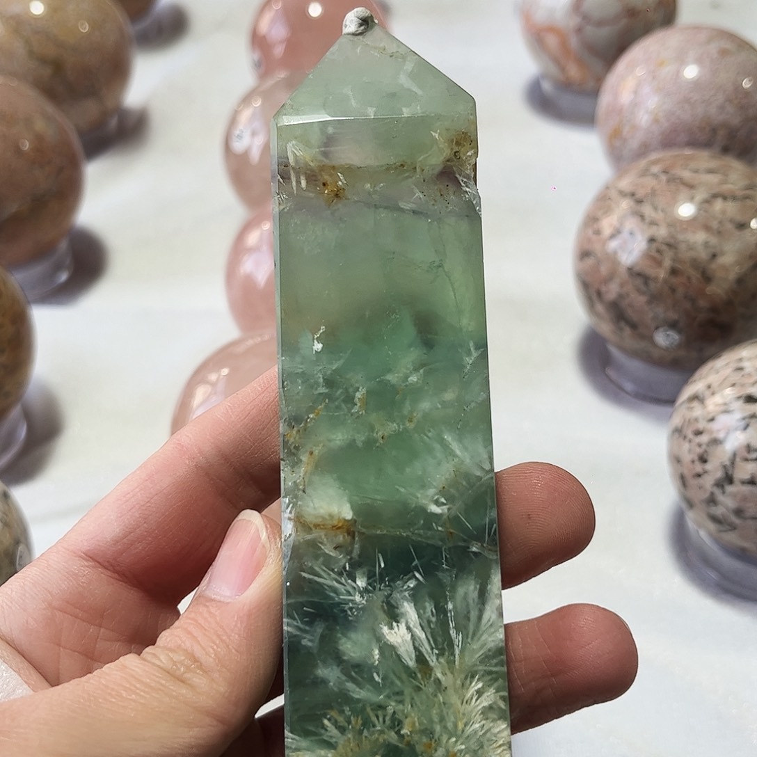 水晶天然水晶微瑕未镶嵌