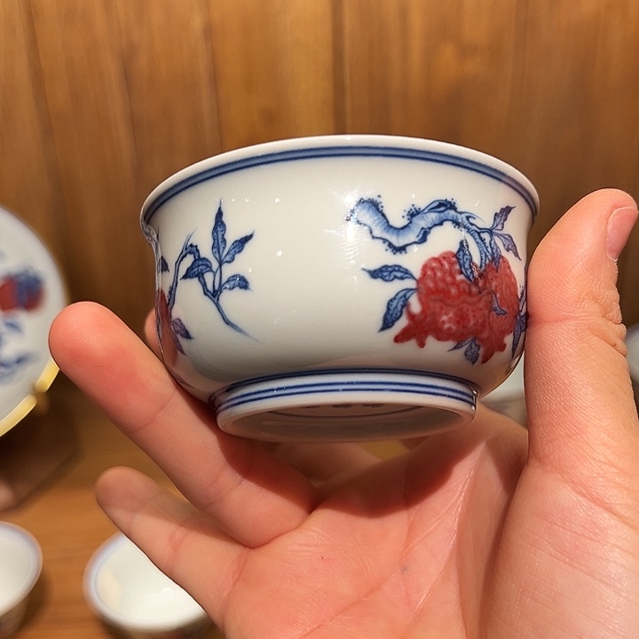 猪*臻玉古坊原矿孔雀石釉里红