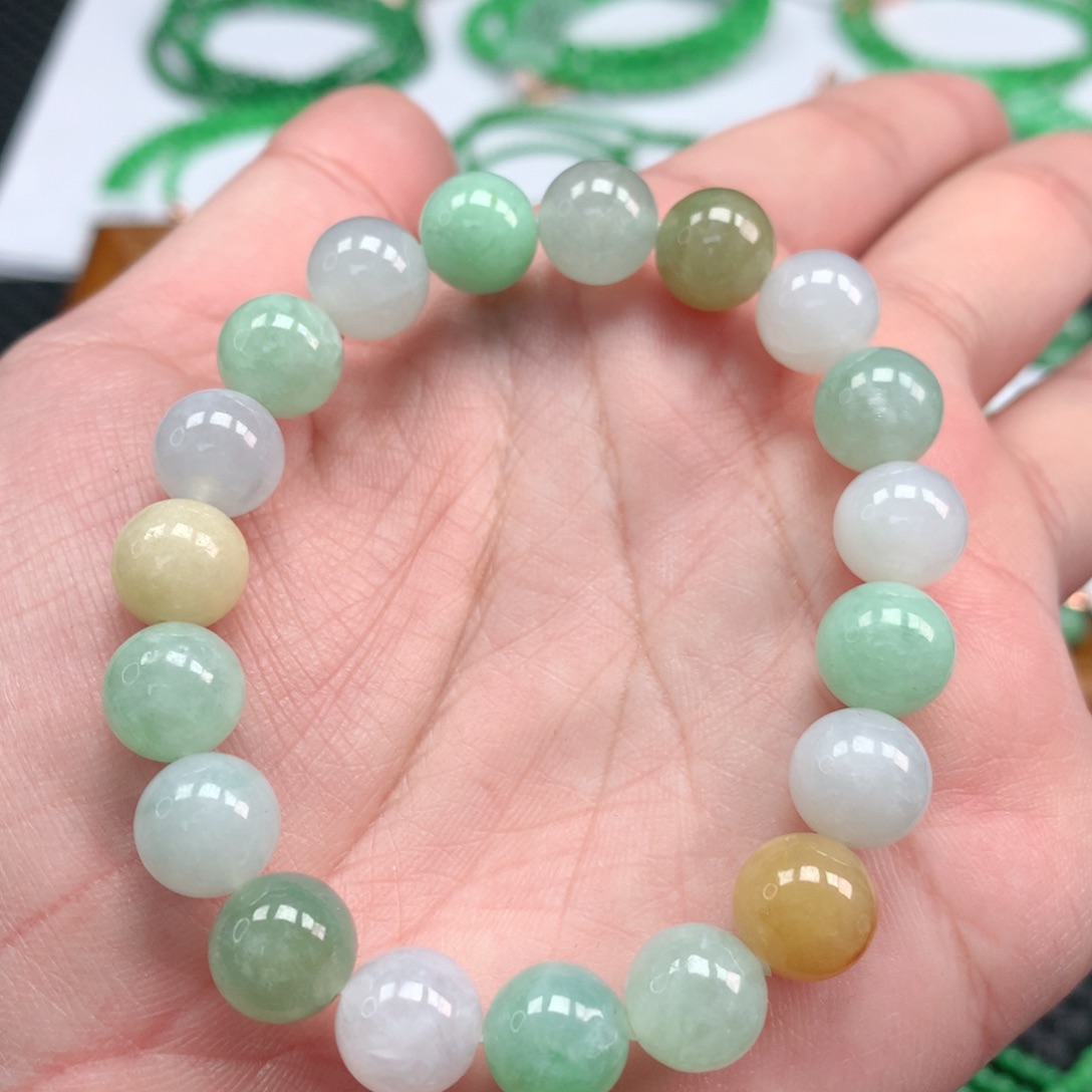 翡翠手链未镶嵌翡翠