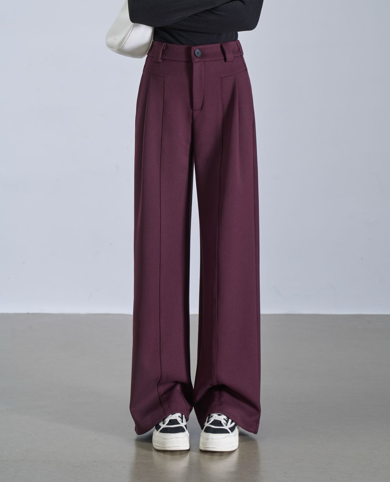 【幻彩骑士】抗起球柔软舒适亲肤透气不易变形羊毛阔腿裤D791-87512