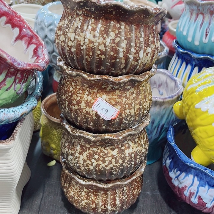 多肉花盆满10元包邮