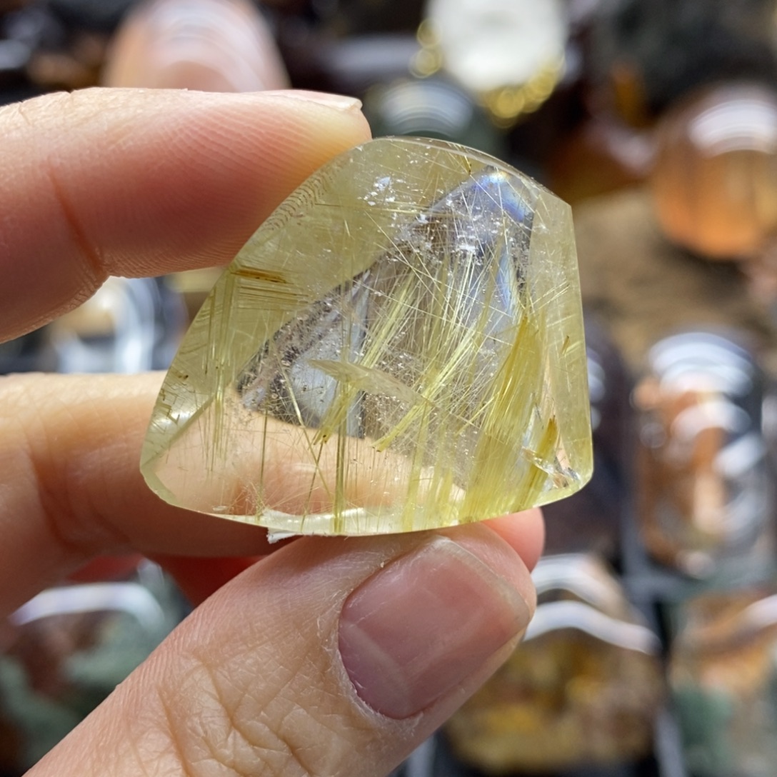 水晶珠宝半成品未镶嵌