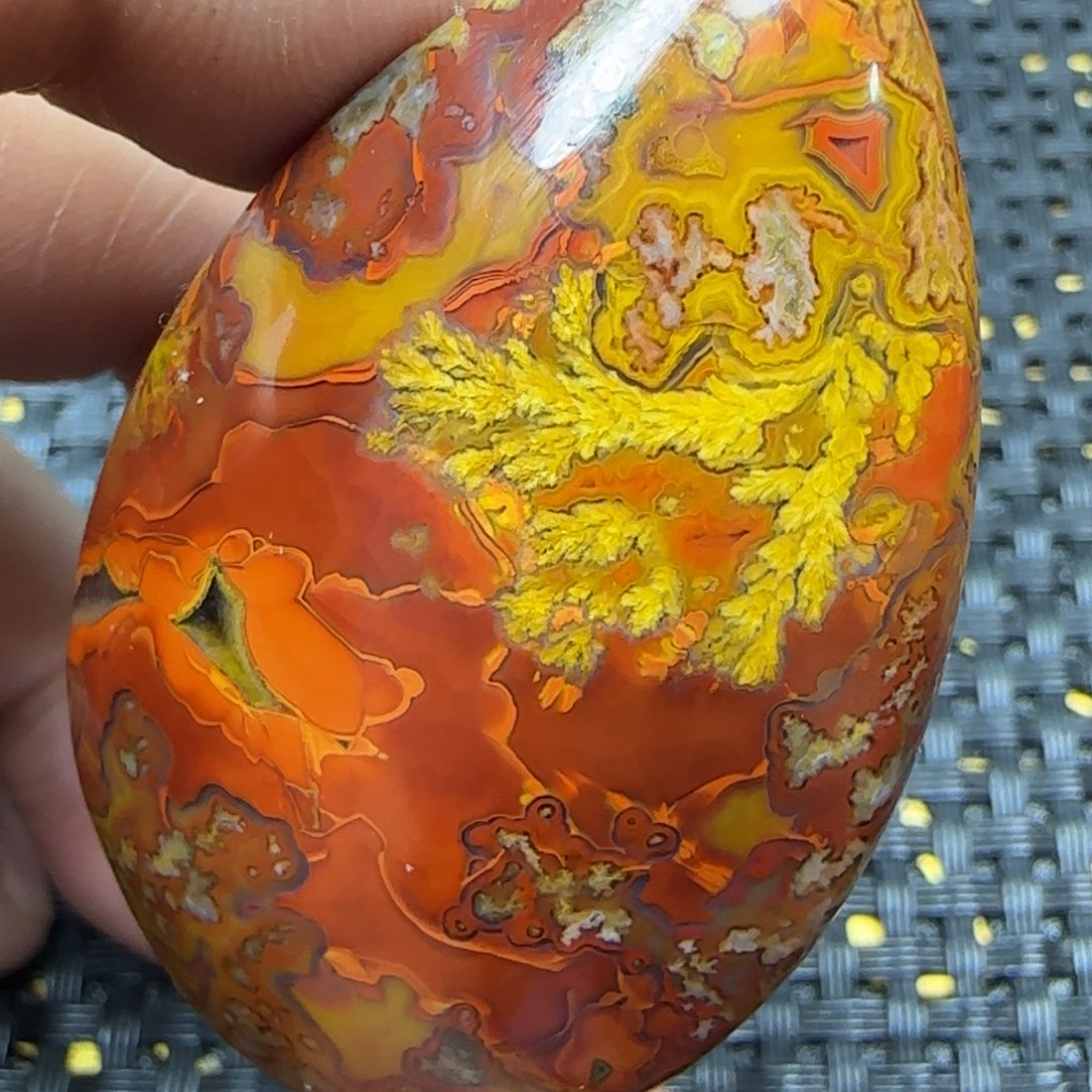 玛瑙/玉髓吊坠未镶嵌西*