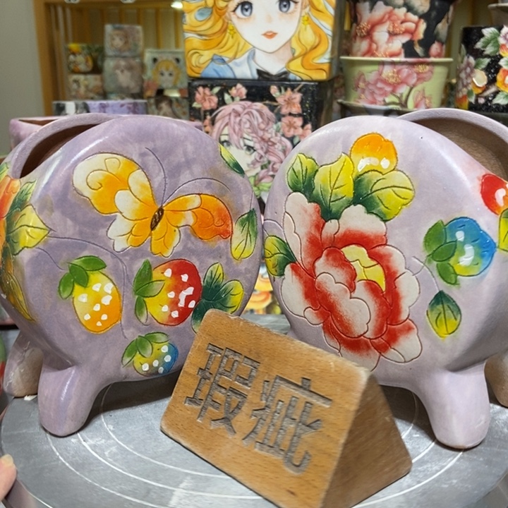 景德镇艺术手绘作品