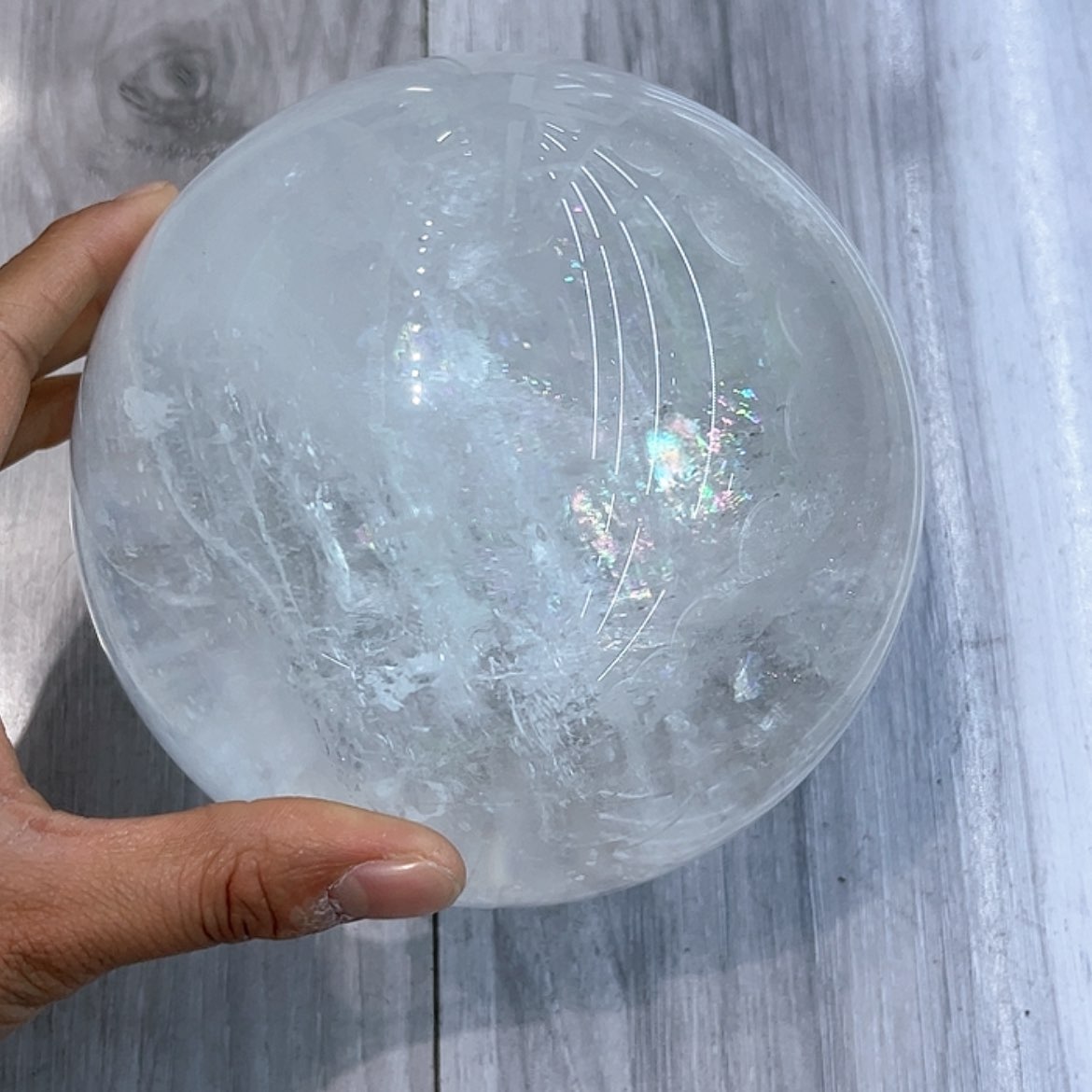 【闪购商品】水晶摆件球未镶嵌