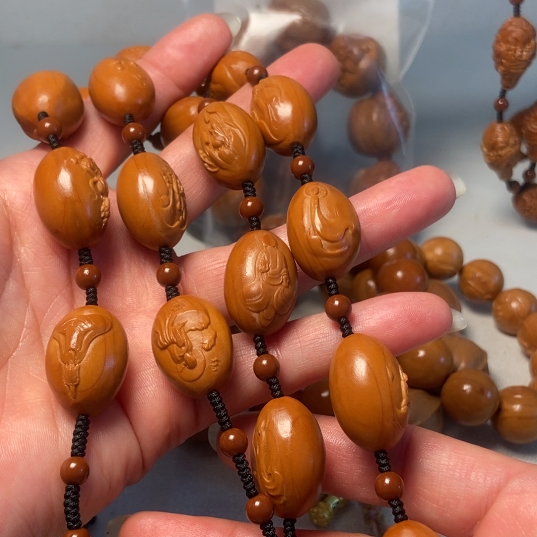 橄榄核手串/手链无相佛脖挂1617