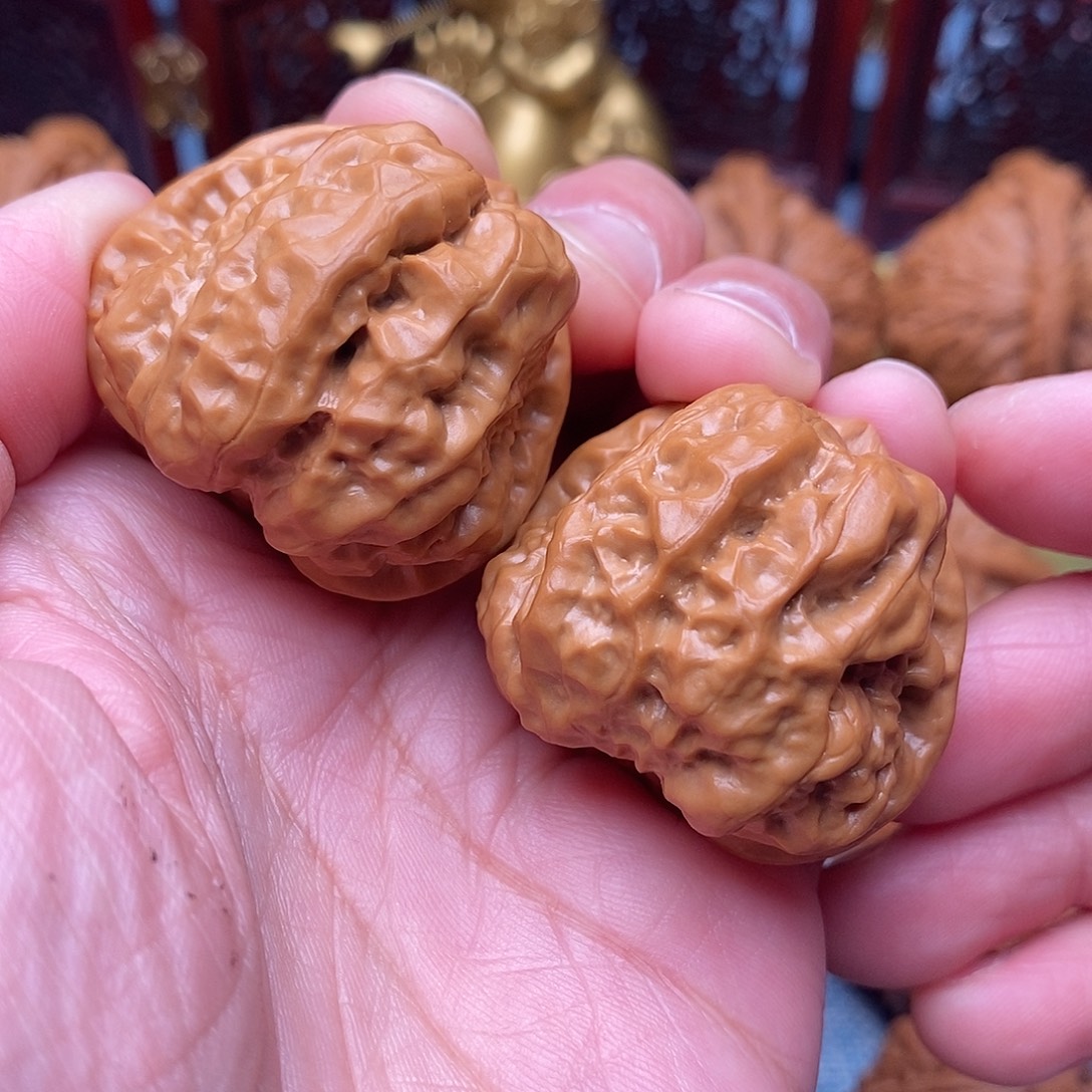 文玩核桃把件全品延庆蛙36尺