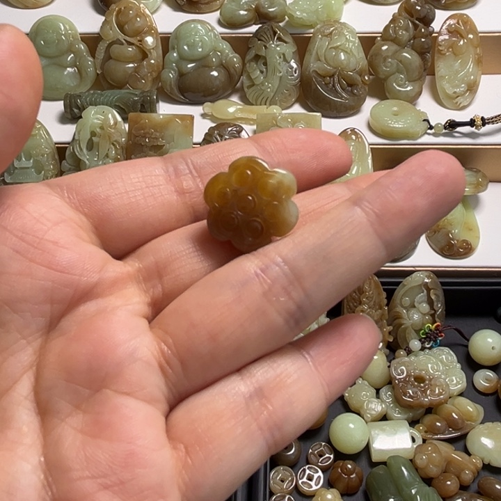 和田玉颈饰未镶嵌顺**然