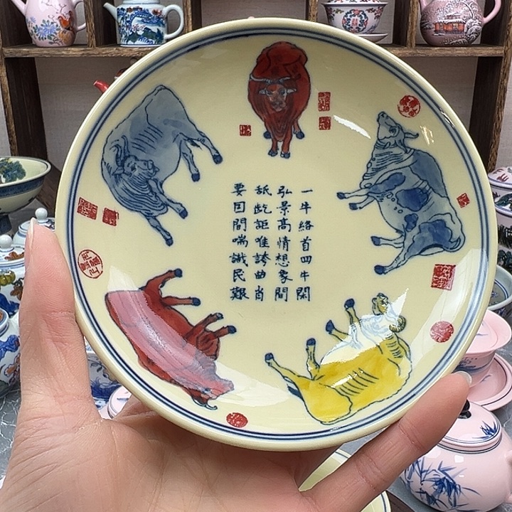 陶摆件景德镇陶瓷567老厂瓷104