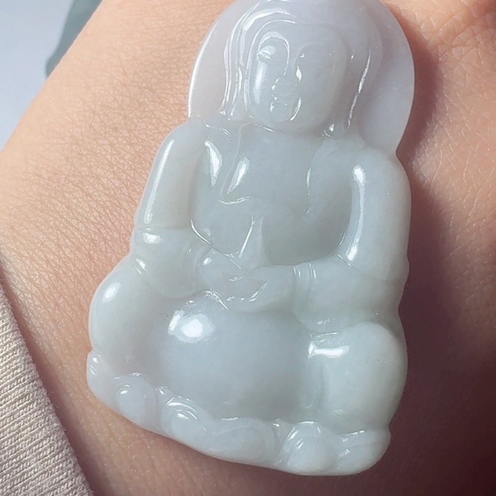 定制翡翠未镶嵌观音