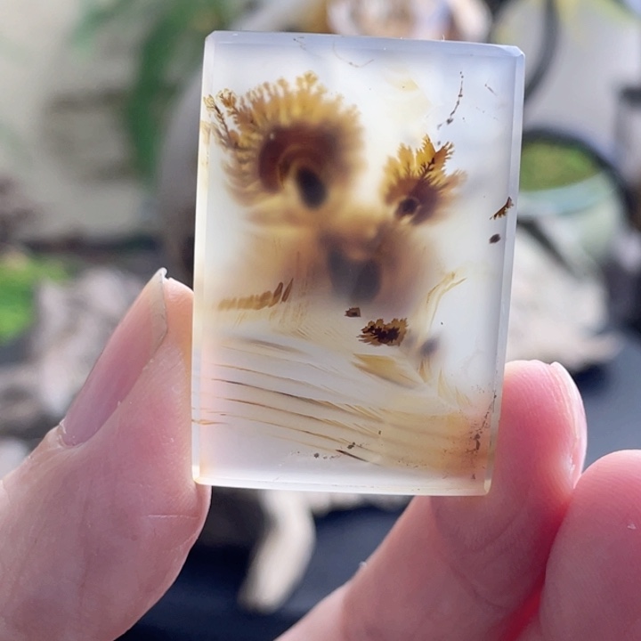 玛瑙/玉髓珠宝半成品银S925镀金镶嵌