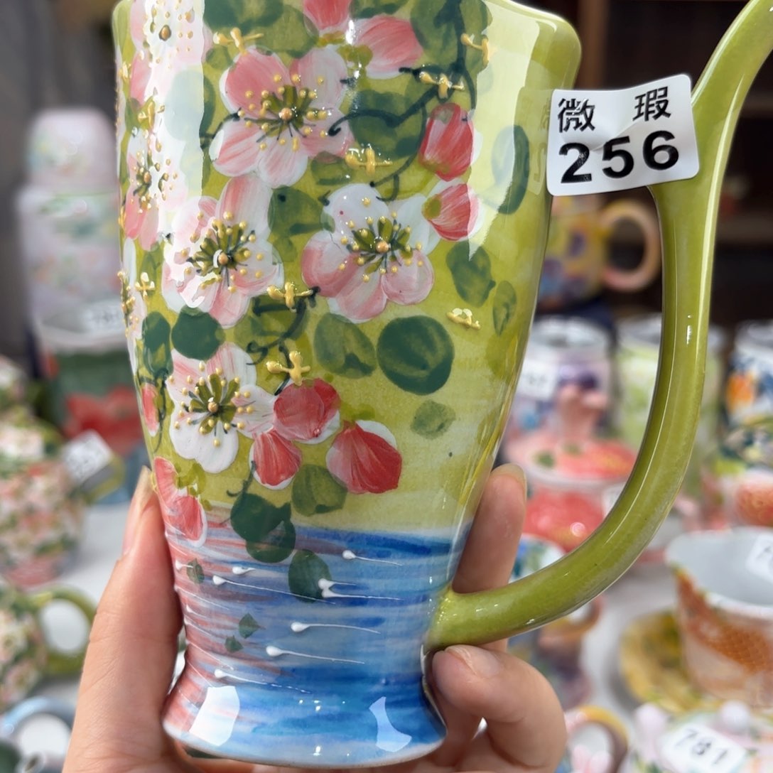 景德镇手绘高温釉下彩陶瓷茶具