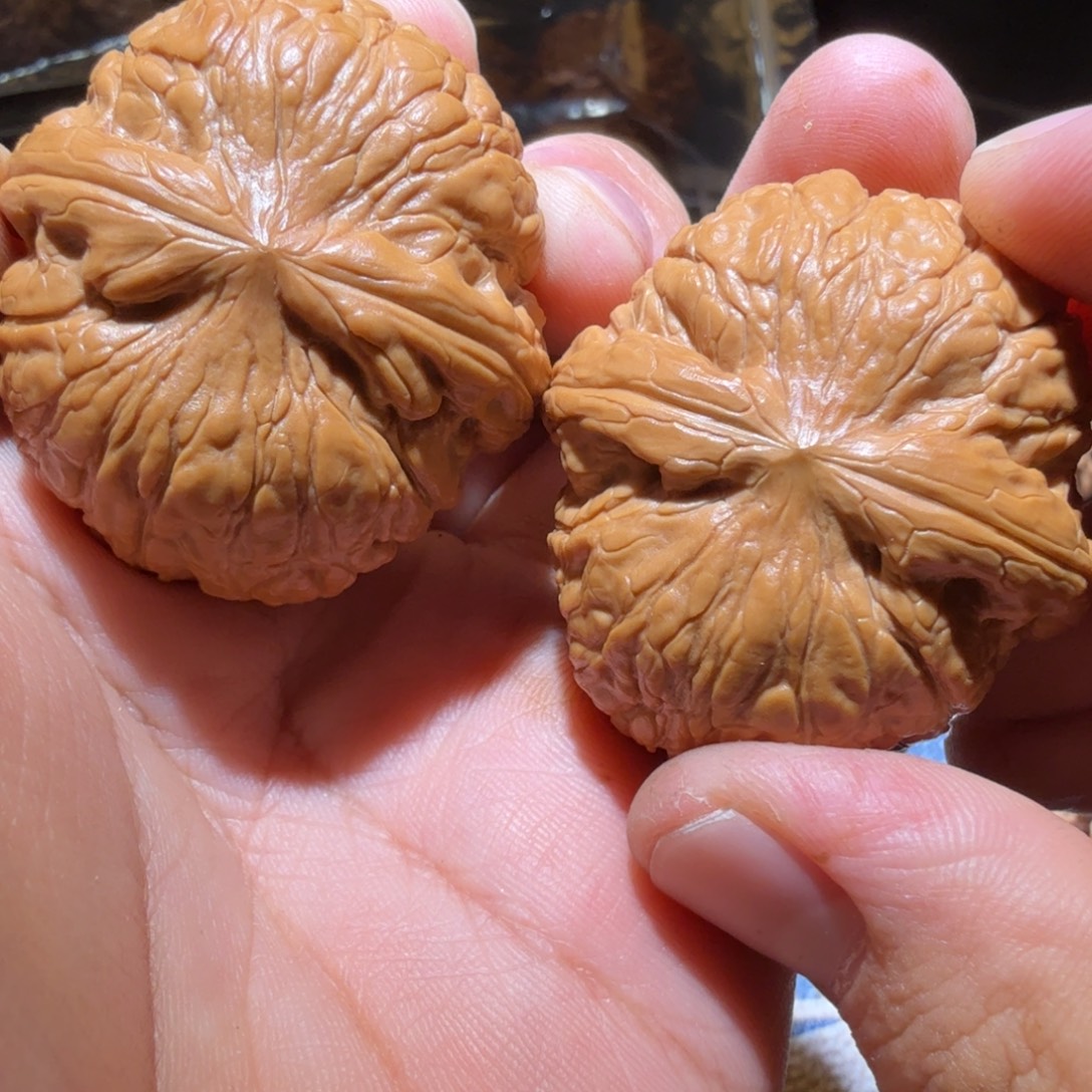 把件猴头核桃乾隆磨