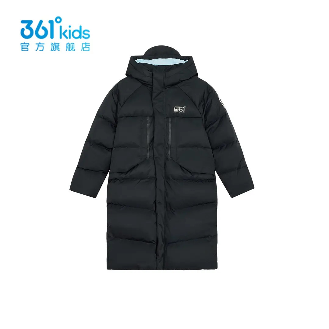 361°kids【商场同款】童装男童长羽绒服中长款儿童2025年冬季中大童