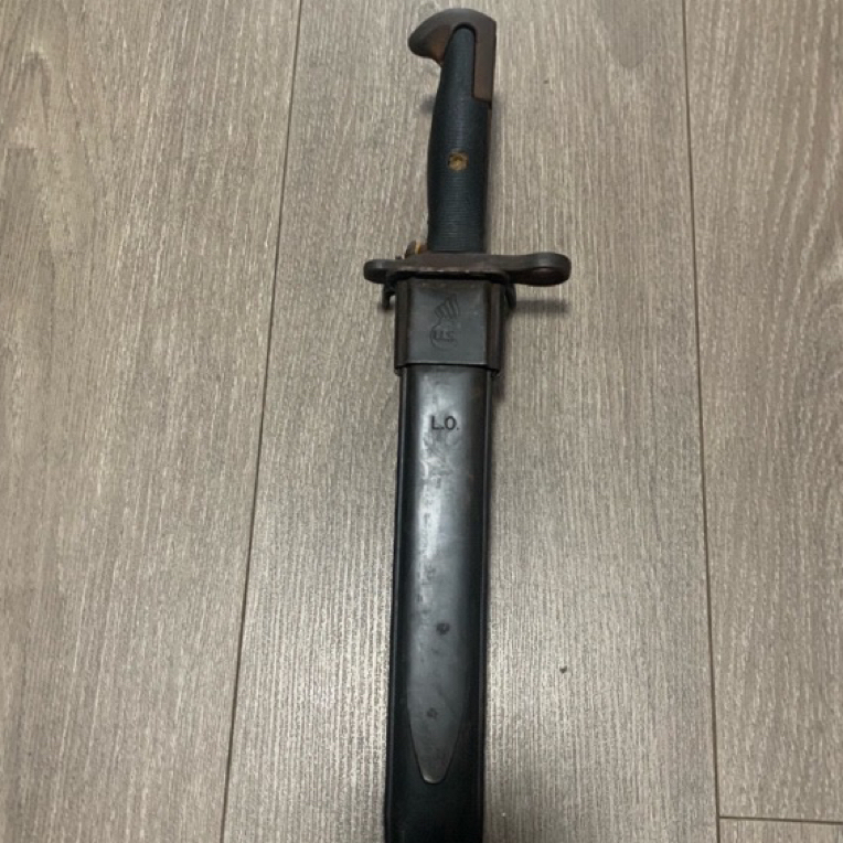 三八手工断打淬火未开刃M1长款纯铜工艺适合收藏把玩的