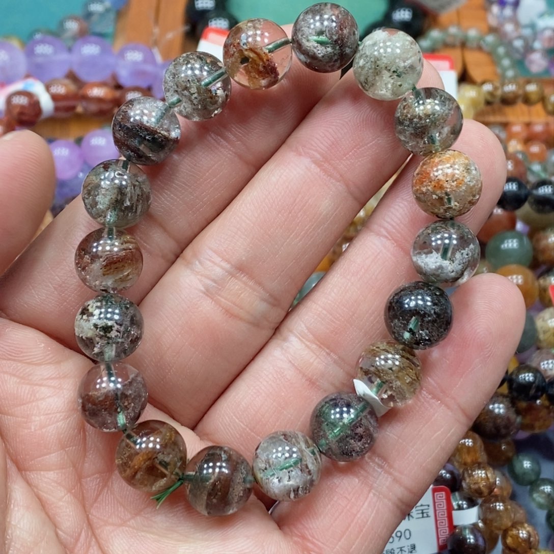 水晶手串未镶嵌天然