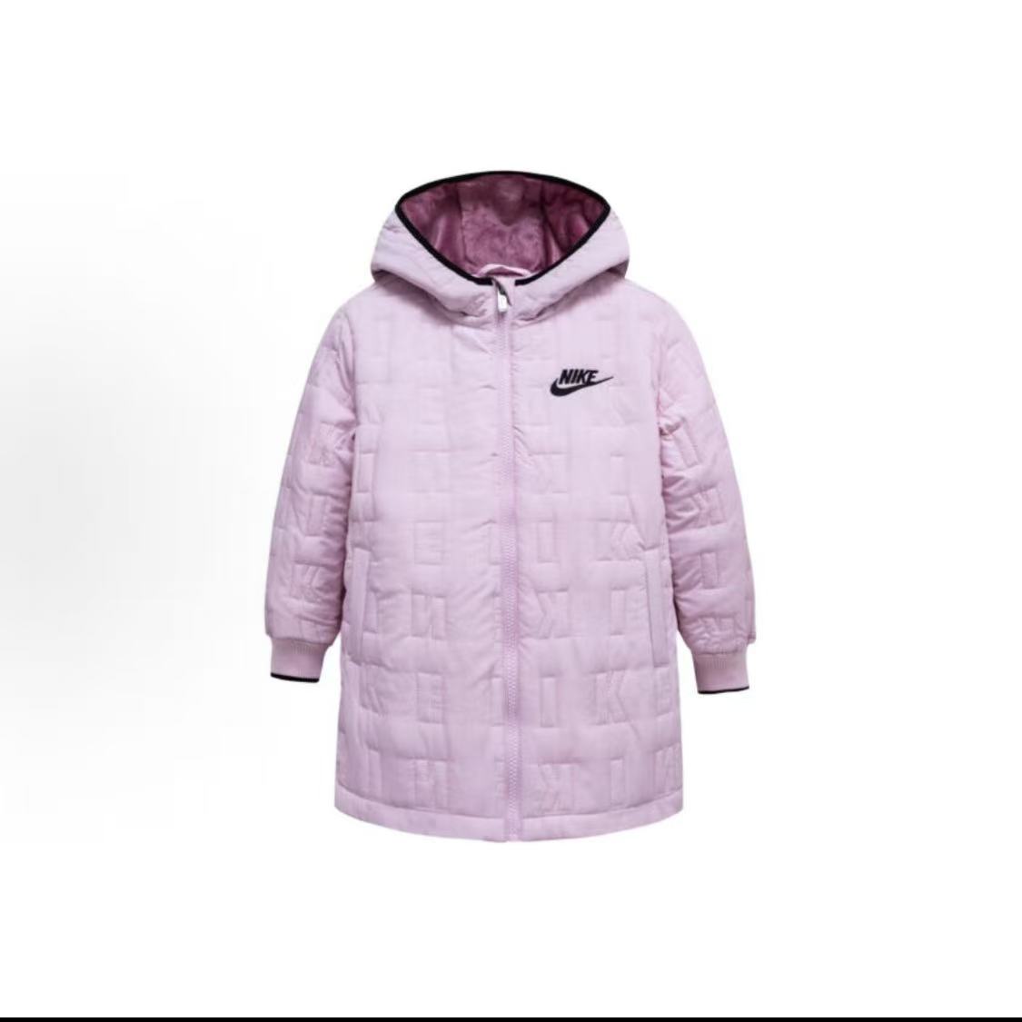 NIKE/耐克中长款秋冬棉衣 儿童款 DZ9945-663(DZ9947-663)