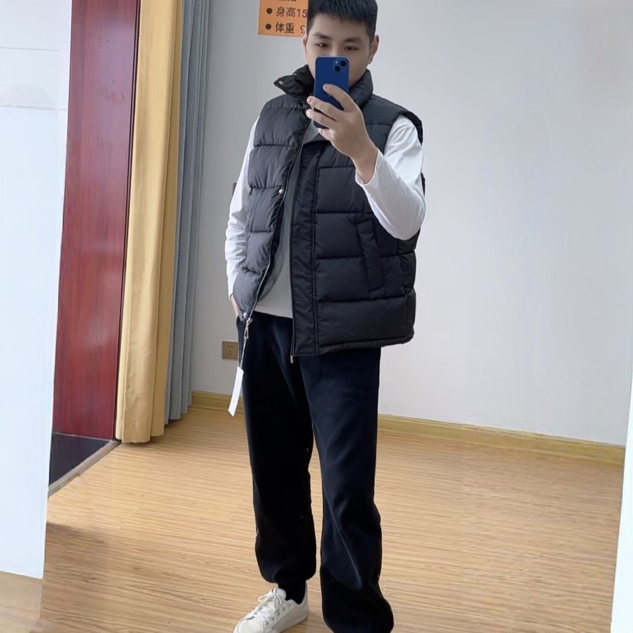 书玥家 男女情侣棉服马甲韩版休闲宽松大码立领无袖高品休闲百搭