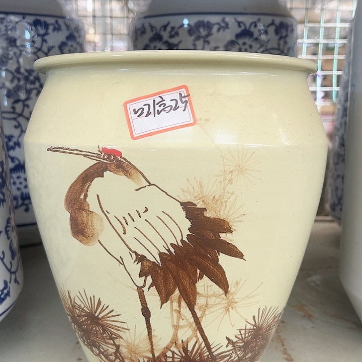 景德镇精品花盆栽适合盆