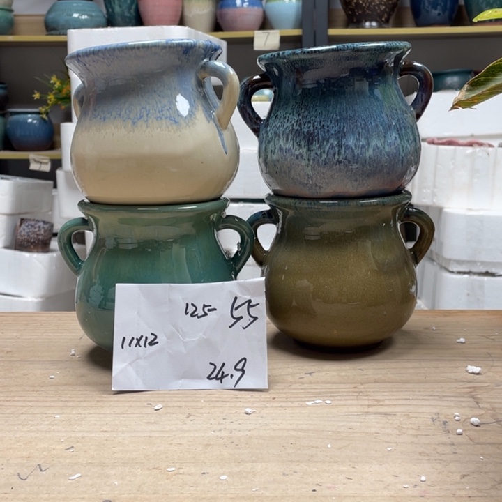 紫砂花盆多肉花盆微瑕55