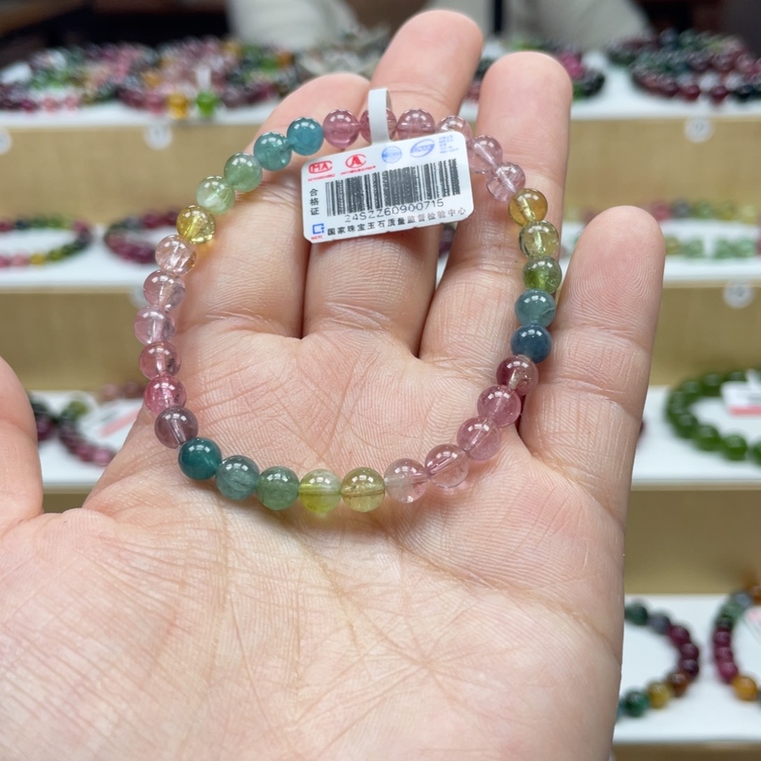 碧玺手串未镶嵌5.8mmmmmmmmmmmmmmmm