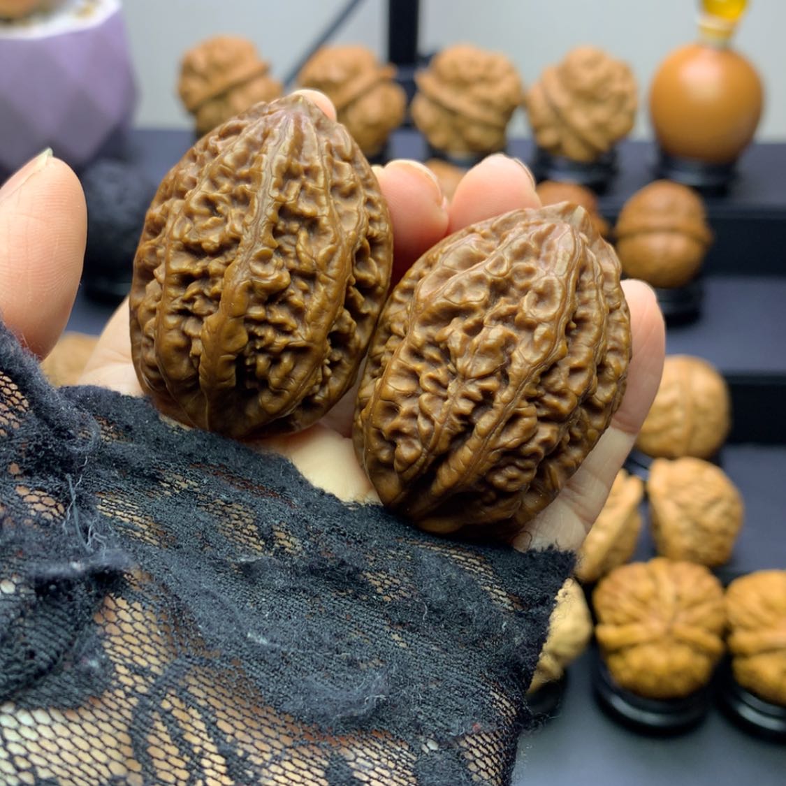 【闪购商品】文玩核桃吊坠秋子