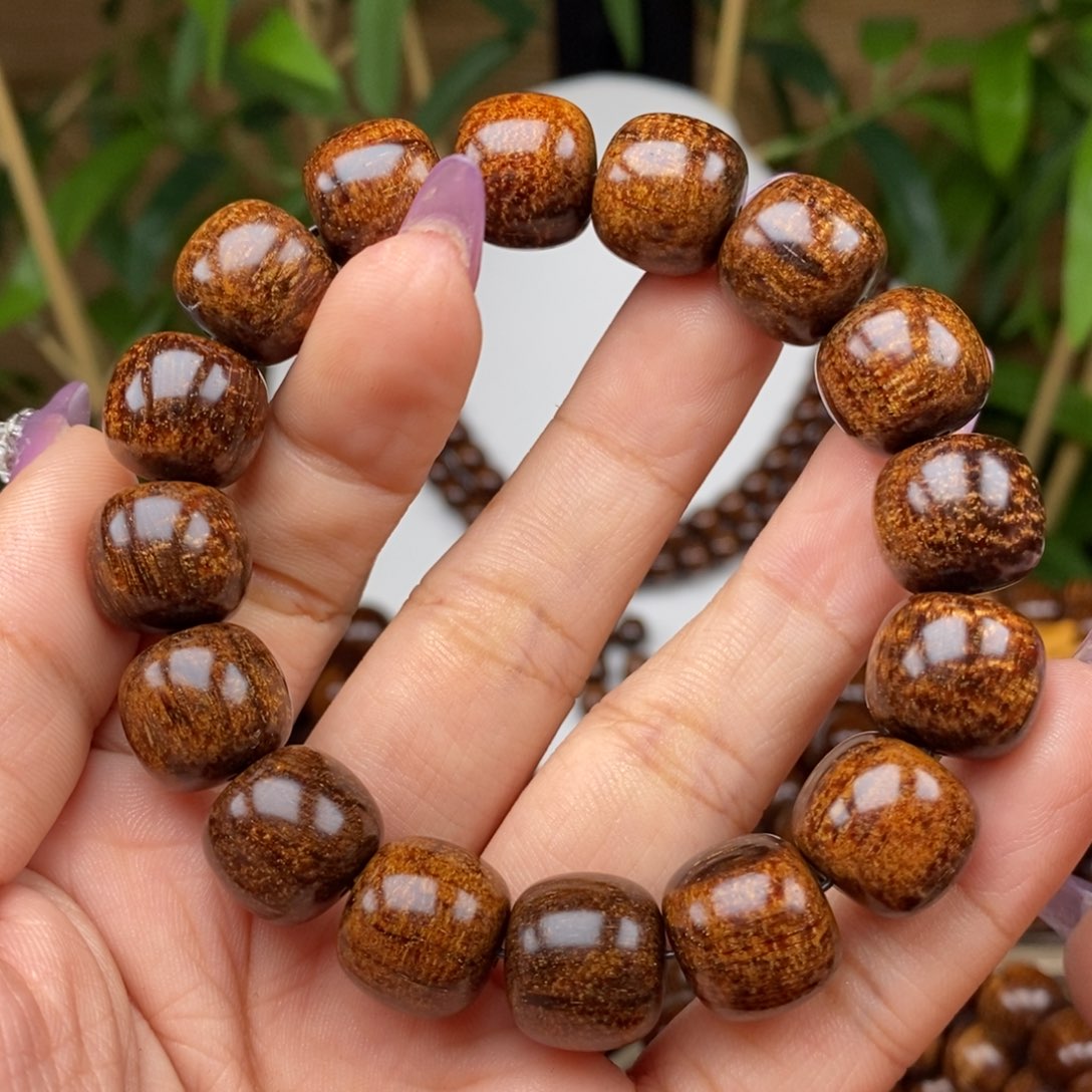 贡木手串/手链贡木1314黑龙火焰龙留疤