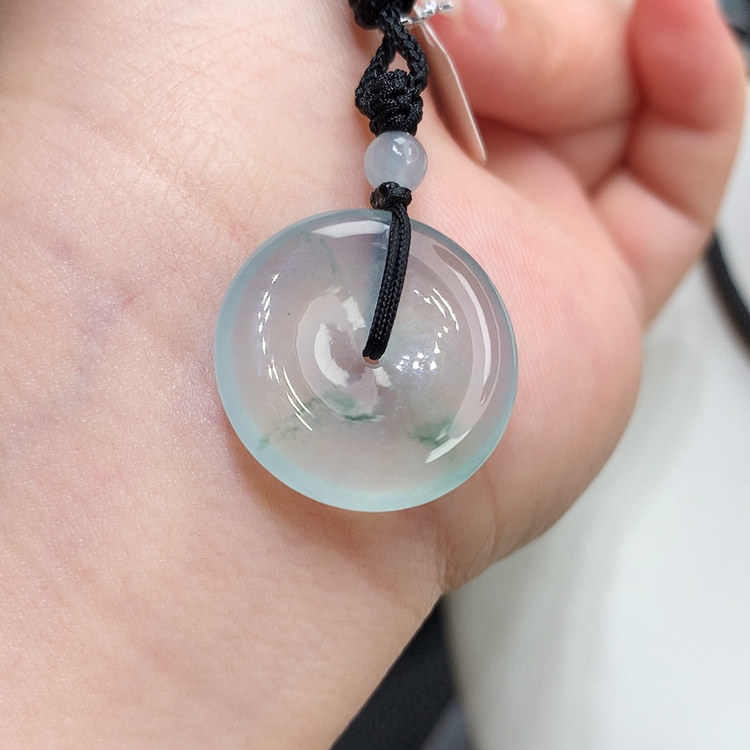 翡翠未镶嵌胸饰翡翠22，20.8/4.3